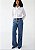 Calça Jeans Lança Perfume Reta Full Lenght High Azul - Imagem 1