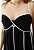 Vestido Farm Cropped Recortes Com Vies - Imagem 4