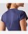 Camiseta Fila Slim Tennis Basic Azul - Imagem 5