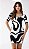 Vestido Canelado Lança Perfume Curto Branco - Imagem 1