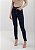 Calça Jeans Skinny De Cintura Alta Com Bolsos E Elastano Lez a Lez - Imagem 2