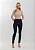 Calça Jeans Skinny De Cintura Alta Com Bolsos E Elastano Lez a Lez - Imagem 1