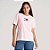Camiseta Tommy Jeans Reta Logo Rosa - Imagem 1