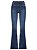 Calça Feminina Jeans Atena Flare High Azul Lança Perfume - Imagem 1