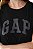 Camiseta GAP Logo Preta - Imagem 1
