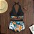 Biquiní Halter Neck Lovito Com Short - Imagem 1