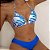 Biquiní Feminino azul cortininha - Imagem 1