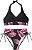 Biquiní feminino Preto tropical - Imagem 3