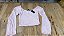 Top cropped transpassado forever 21 Rosa - Imagem 5
