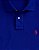 Camisa Polo Ralph Lauren Custom Slim Fit Red Icon Azul - Imagem 6