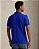 Camisa Polo Ralph Lauren Custom Slim Fit Red Icon Azul - Imagem 5
