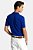 Camisa Polo Ralph Lauren Custom Slim Fit Red Icon Azul - Imagem 2