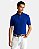 Camisa Polo Ralph Lauren Custom Slim Fit Red Icon Azul - Imagem 1