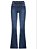 Calça Feminina Jeans Atena Flare High Azul Lança Perfume - Imagem 1