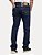 Calça Levi's Jeans Masculina Slim 501 Original Azul Escuro - Imagem 5