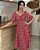 Vestido Midi Tule Floral Mangas - Imagem 5
