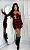 Vestido Feminino Curto Moda Xadrez - Imagem 4