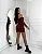Vestido Feminino Curto Moda Xadrez - Imagem 3