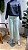 Calça Sarja Wide Leg Forever 21 Verde Menta com Botões Expostos - Imagem 1