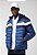 Jaqueta Puffer Broken Rules Listrada Azul-Marinho - Imagem 1
