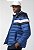 Jaqueta Puffer Broken Rules Listrada Azul-Marinho - Imagem 2