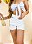 Short Laise Beth Branco @usemika Feminino - Imagem 1