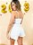 Short Laise Beth Branco @usemika Feminino - Imagem 5