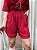 Short Plissado Martina Vermelho @usemika Feminina - Imagem 4