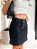 Saia Jeans Kika Preta - Imagem 1