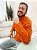 Tricot Com Aplicações à Mão Leona Masculino Laranja @usemika - Imagem 1