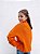 Tricot Com Aplicações à Mão Leona Infantil Laranja @usemika - Imagem 2