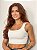 Cropped Canelado Regata Zoe @usemika Feminino - Imagem 4