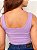 Cropped Canelado Regata Zoe @usemika Feminino - Imagem 2