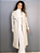 Casaco Trench Coat Botões Forrados Vitória @usemika Feminino - Imagem 1