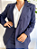 Blazer Alfaiataria Forrado Risca de Giz Mariana @usemika Feminino - Imagem 1