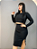 Conjunto Anarruga Saia Midi e Cropped Manga Longa Regina @usemika Feminino - Imagem 3
