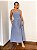 Vestido Midi Linho De Alça Dolores @usemika Feminino - Imagem 1