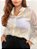 Camisa Organza Com Bordado Adriana @usemika Feminino - Imagem 4