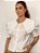 Camisa Tricoline Gola Diferenciada Bianca @usemika Feminino - Imagem 3