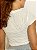 Blusa Crepe Trabalhado Manga Curta Isabel @usemika Feminino - Imagem 2