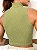 Cropped Poliamida Regata Com Gola Renata @usemika Feminino - Imagem 9