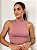 Cropped Poliamida Regata Com Gola Renata @usemika Feminino - Imagem 3
