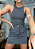 Saia Alfaiataria Curto Thaina @usemika Feminino - Imagem 1