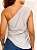 Blusa Viscose Um Ombro Só Drapeado Natalia @usemika Feminino - Imagem 12