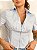 Blusa Cropped Tricoline Com Ziper Frontal Antonia @usemika Feminino - Imagem 7
