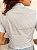 Blusa Cropped Tricoline Com Ziper Frontal Antonia @usemika Feminino - Imagem 8
