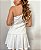 Conjunto Alfaiataria Blusa Um Ombro Só e Short Saia Com Pregas Babi @usemika Feminino - Imagem 2