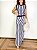 Conjunto Modal Blusa Regata e Calça Listrada Olivia @usemika Feminino - Imagem 4