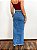 Saia Jeans Com Fenda Frontal e Cinto Dalila @usemika Feminino - Imagem 2