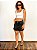 Short Jeans Mom Barra Dobrada Estonado Solange @usemika Feminino - Imagem 3